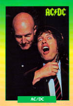 Chris Slade and Angus Younge In AC/DC